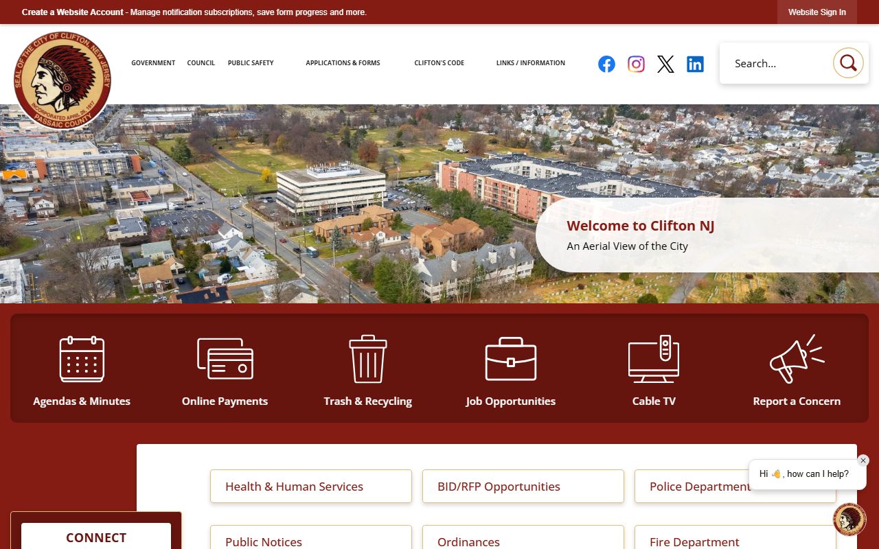 Clifton unclaimed money city website