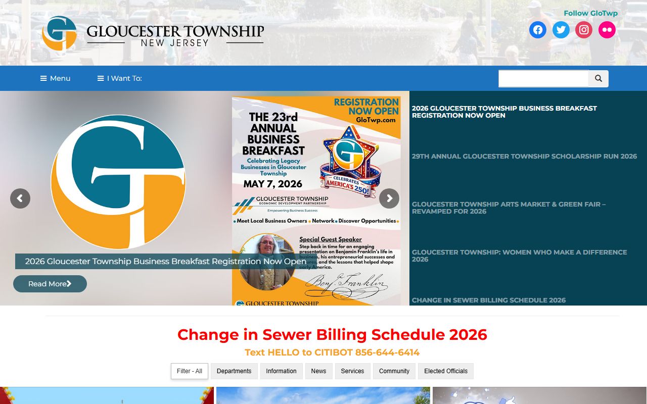 Gloucester Township unclaimed money local resources