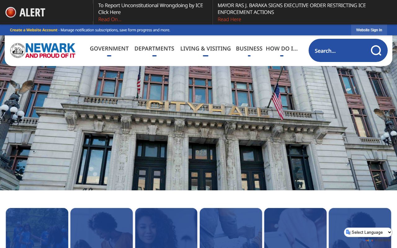 Newark city government unclaimed money resources