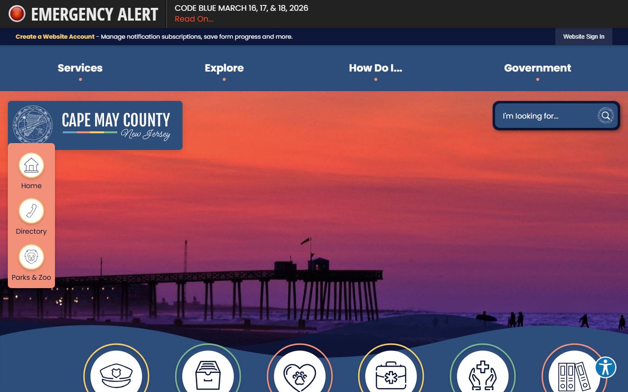 Cape May County Surrogate office for unclaimed money and estate matters