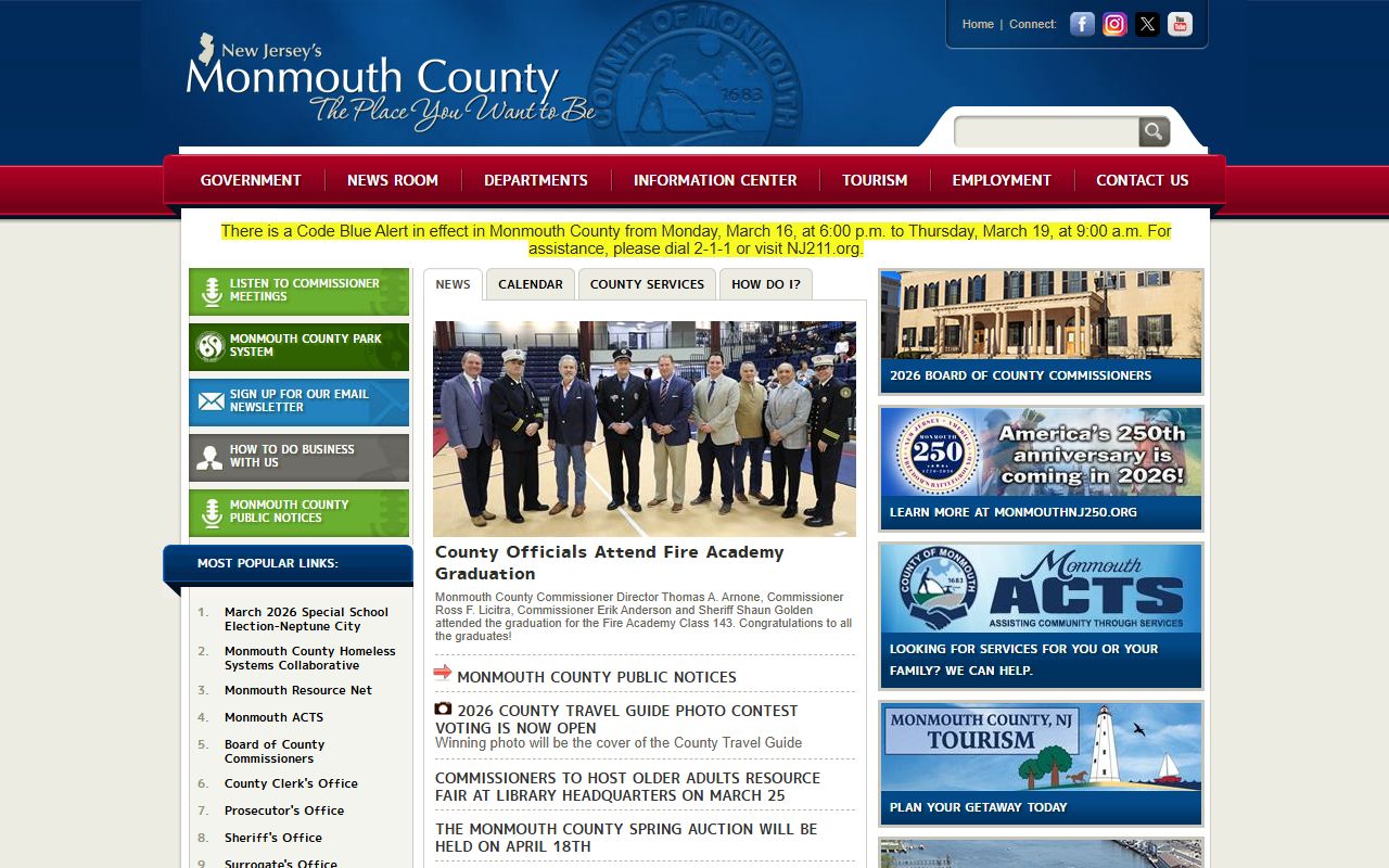 Monmouth County Surrogate Office unclaimed money resources in Freehold