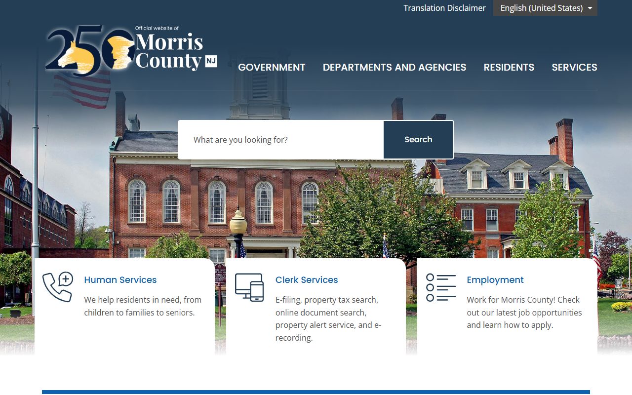 Morris County Surrogate Office unclaimed money resources in Morristown