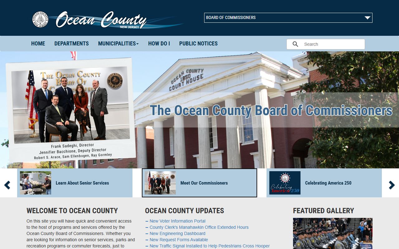 Ocean County Surrogate's Office unclaimed money records