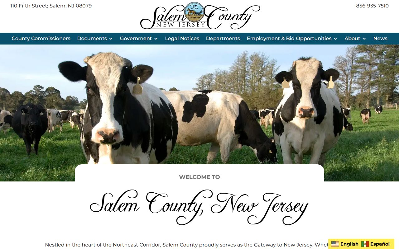 Salem County Surrogate's Office unclaimed money records